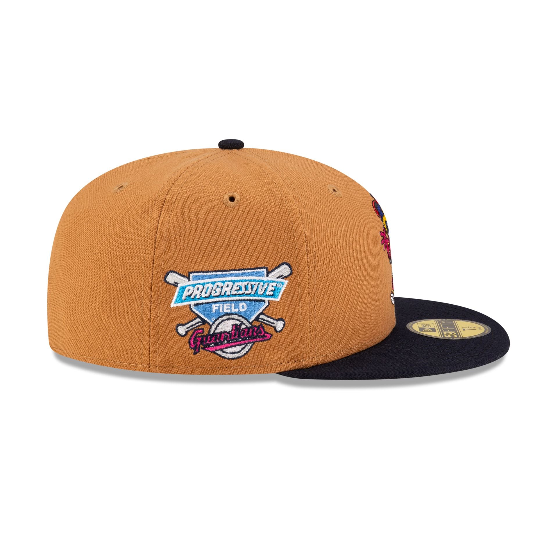 Cleveland Guardians Mini Mascot 59FIFTY Fitted Hat - Image 4