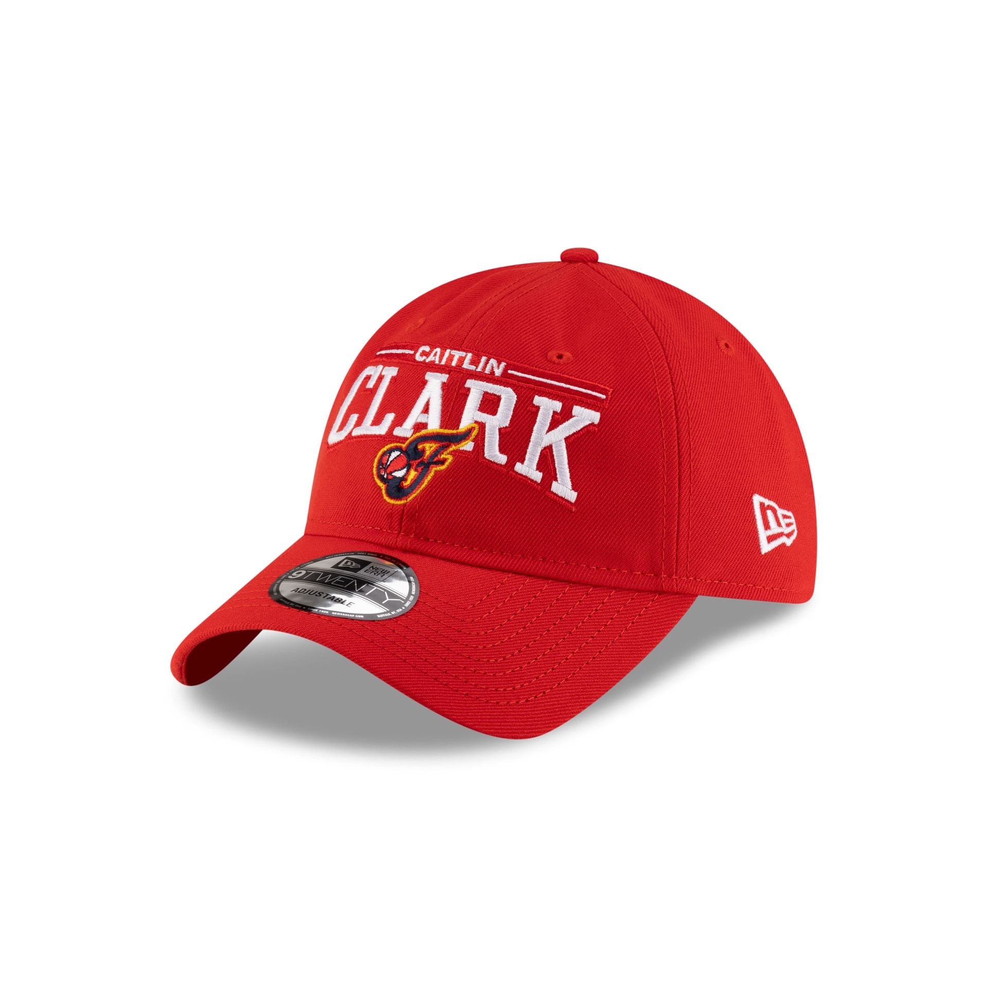 Indiana Fever Caitlin Clark Wordmark Red 9TWENTY Adjustable Hat