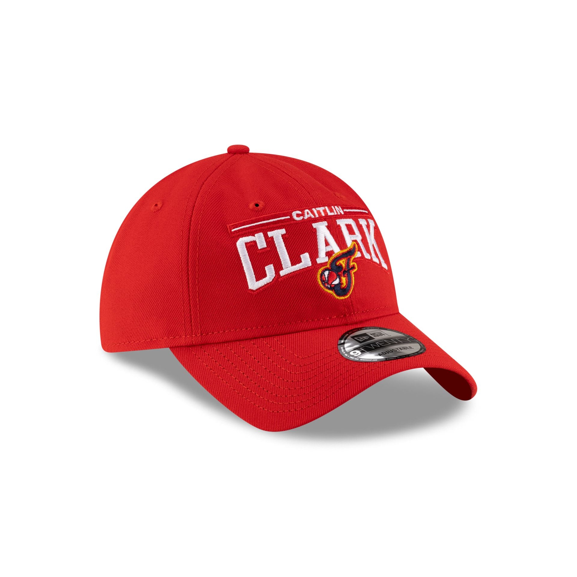 Indiana Fever Caitlin Clark Wordmark Red 9TWENTY Adjustable Hat - Image 3