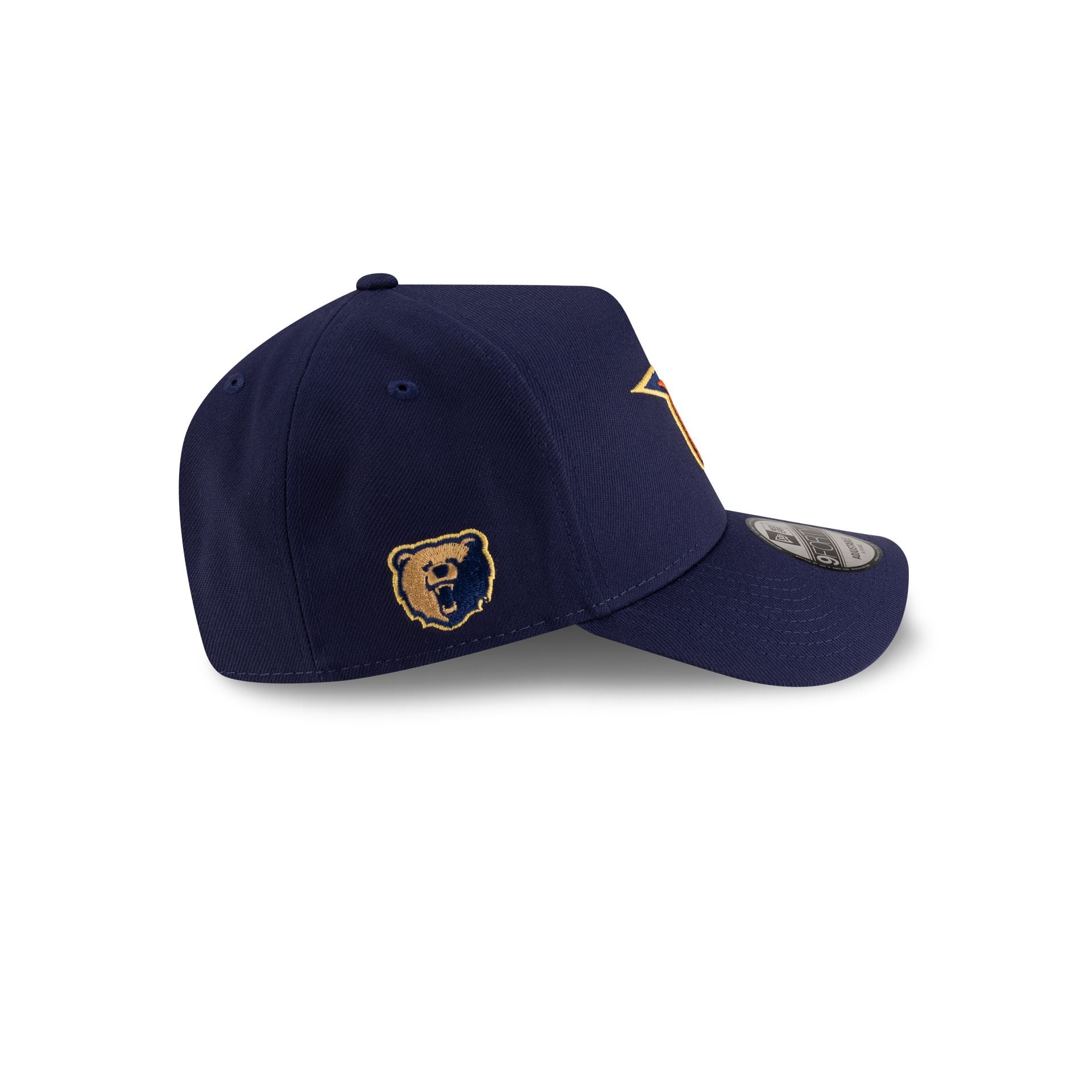 Morgan State Bears Light Navy 9FORTY A-Frame Snapback Hat - Image 4