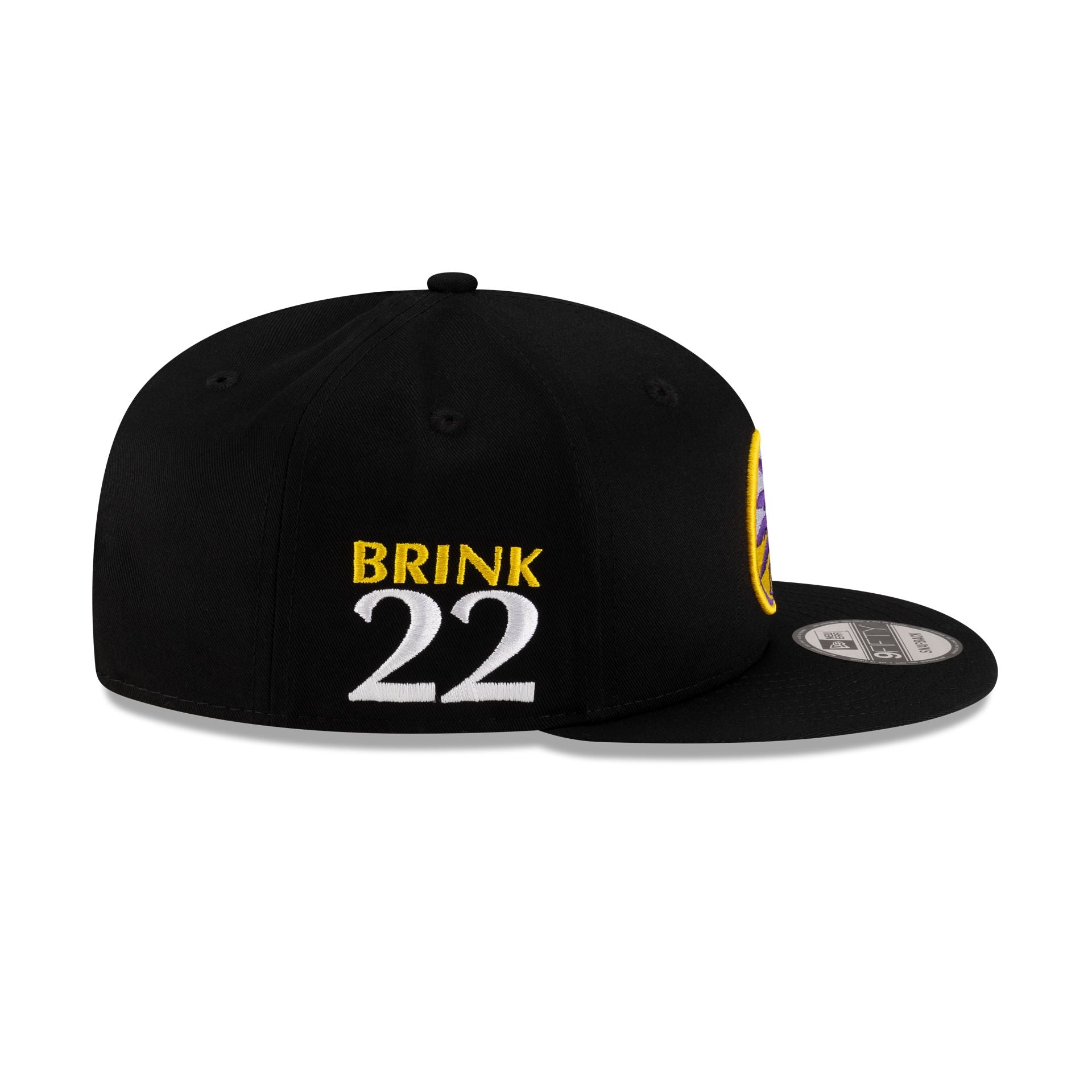 Los Angeles Sparks Cameron Brink Black 9FIFTY Snapback Hat - Image 4
