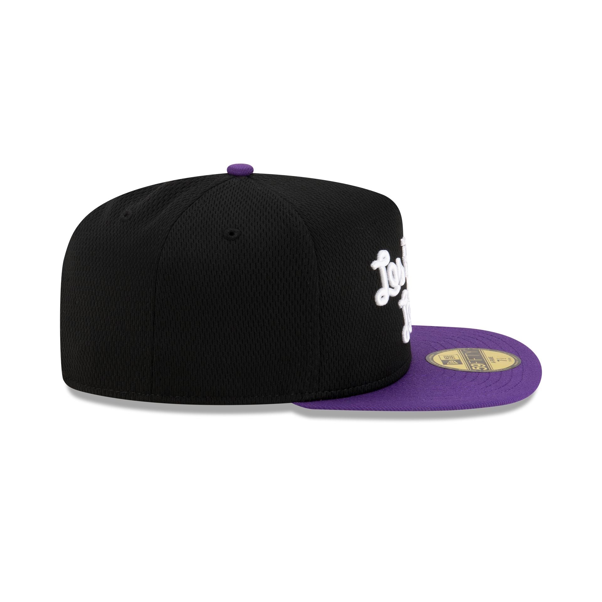 Los Angeles Lakers Dashmark Mesh 59FIFTY A-Frame Fitted Hat - Image 5