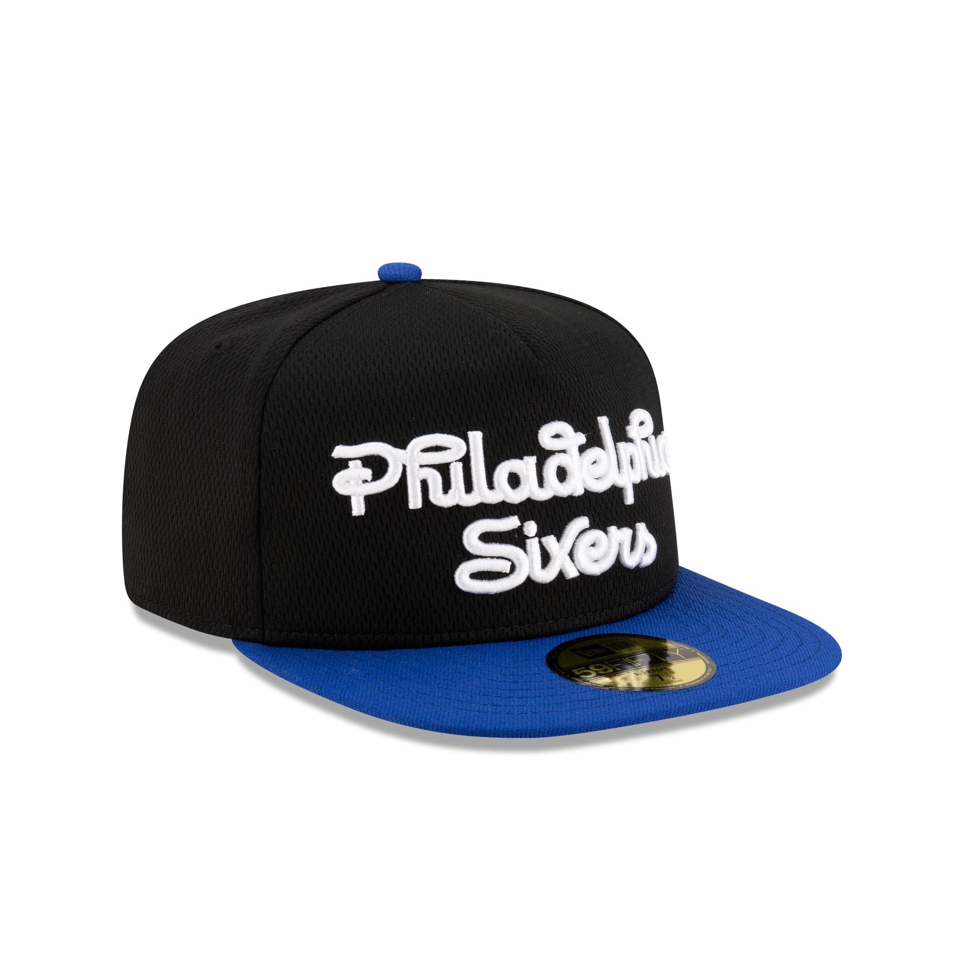 Philadelphia 76ers Dashmark Mesh 59FIFTY A-Frame Fitted Hat - Image 3