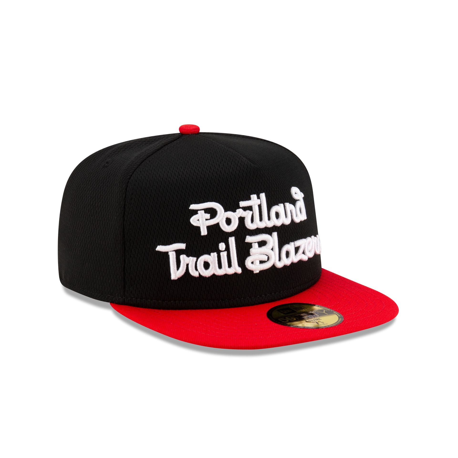 Portland Trail Blazers Dashmark Mesh 59FIFTY A-Frame Fitted Hat - Image 3