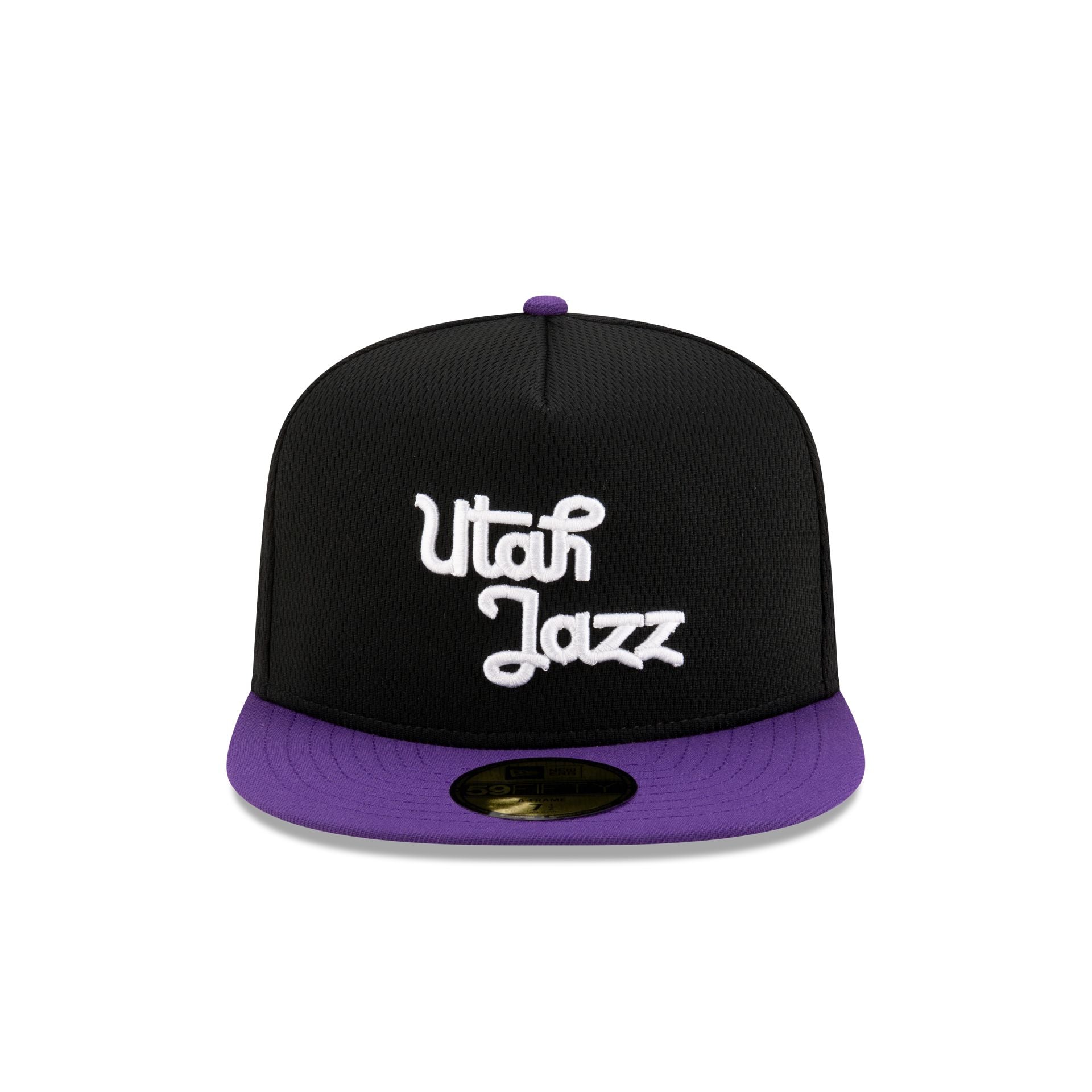 Utah Jazz Dashmark Mesh 59FIFTY A-Frame Fitted Hat - Image 2
