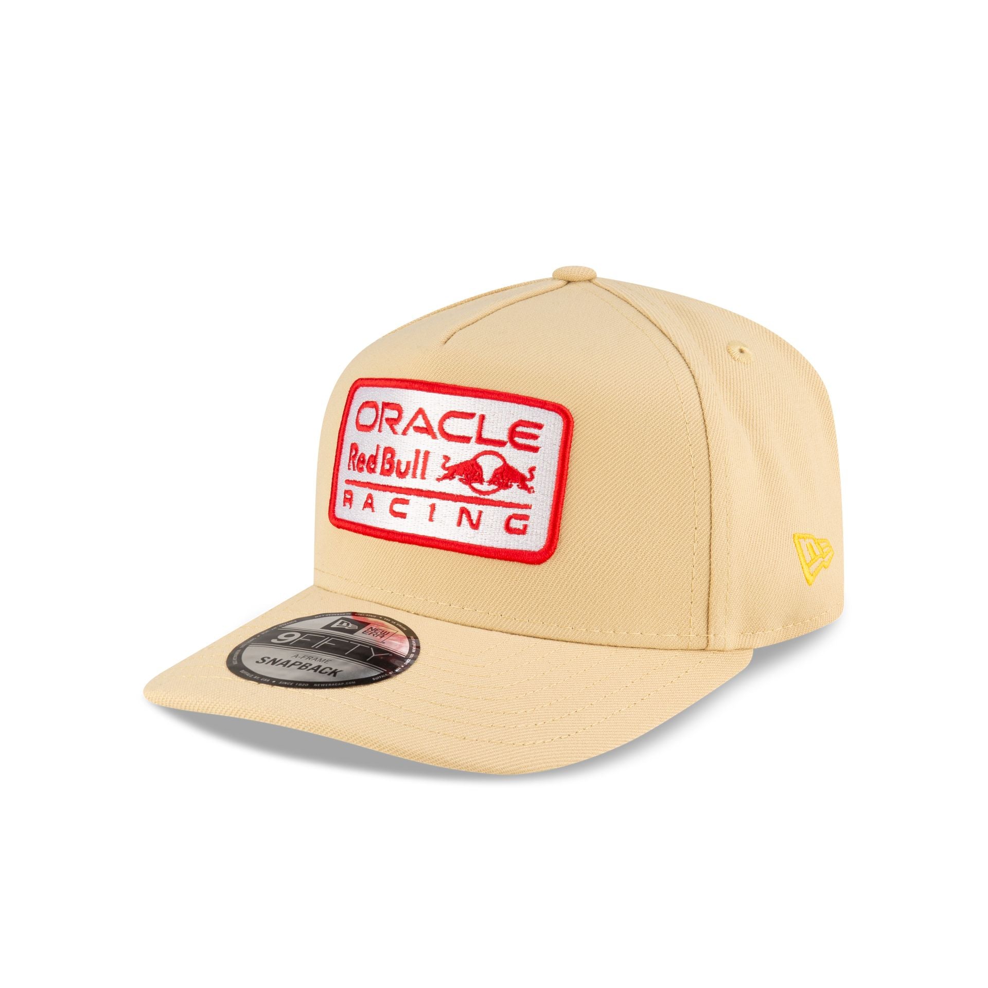 Oracle Red Bull Racing Light Gold 9FIFTY A-Frame Snapback Hat - Image 3