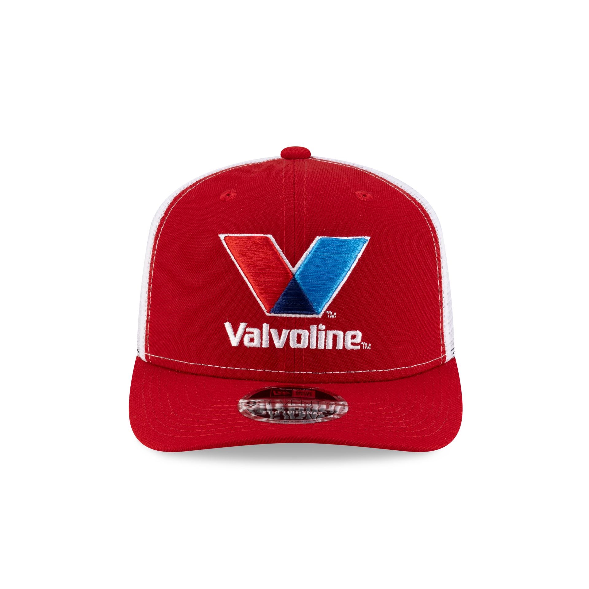 Hendrick Motorsports Kyle Larson Valvoline Partner 9SEVENTY Stretch-Snap Trucker Hat - Image 2