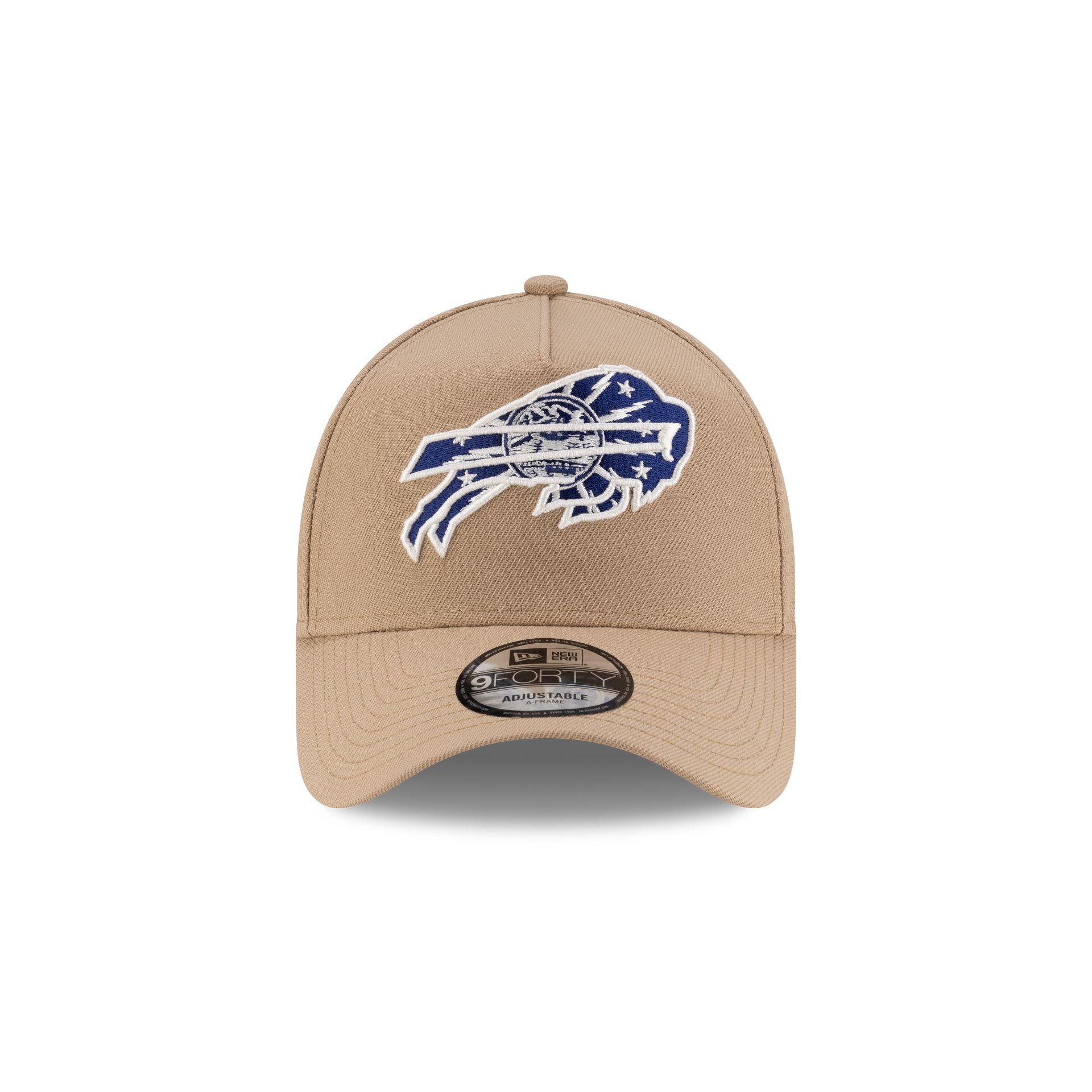 Buffalo Bills City Flag Camel 9FORTY A-Frame Snapback Hat - Image 2