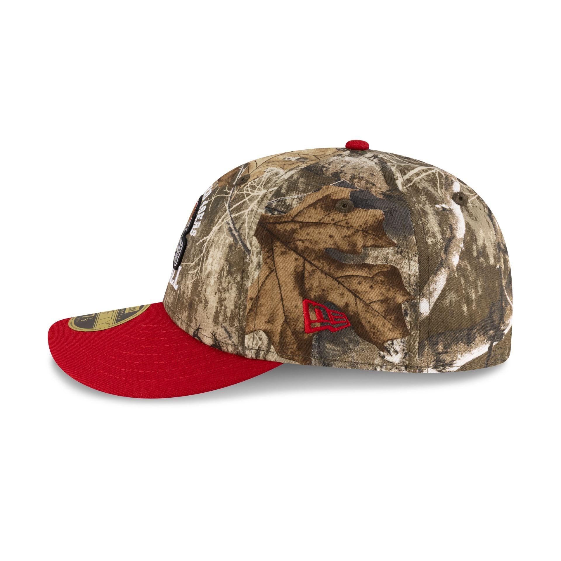 Just Caps Realtree San Francisco 49ers Low Profile 59FIFTY Fitted Hat - Image 5