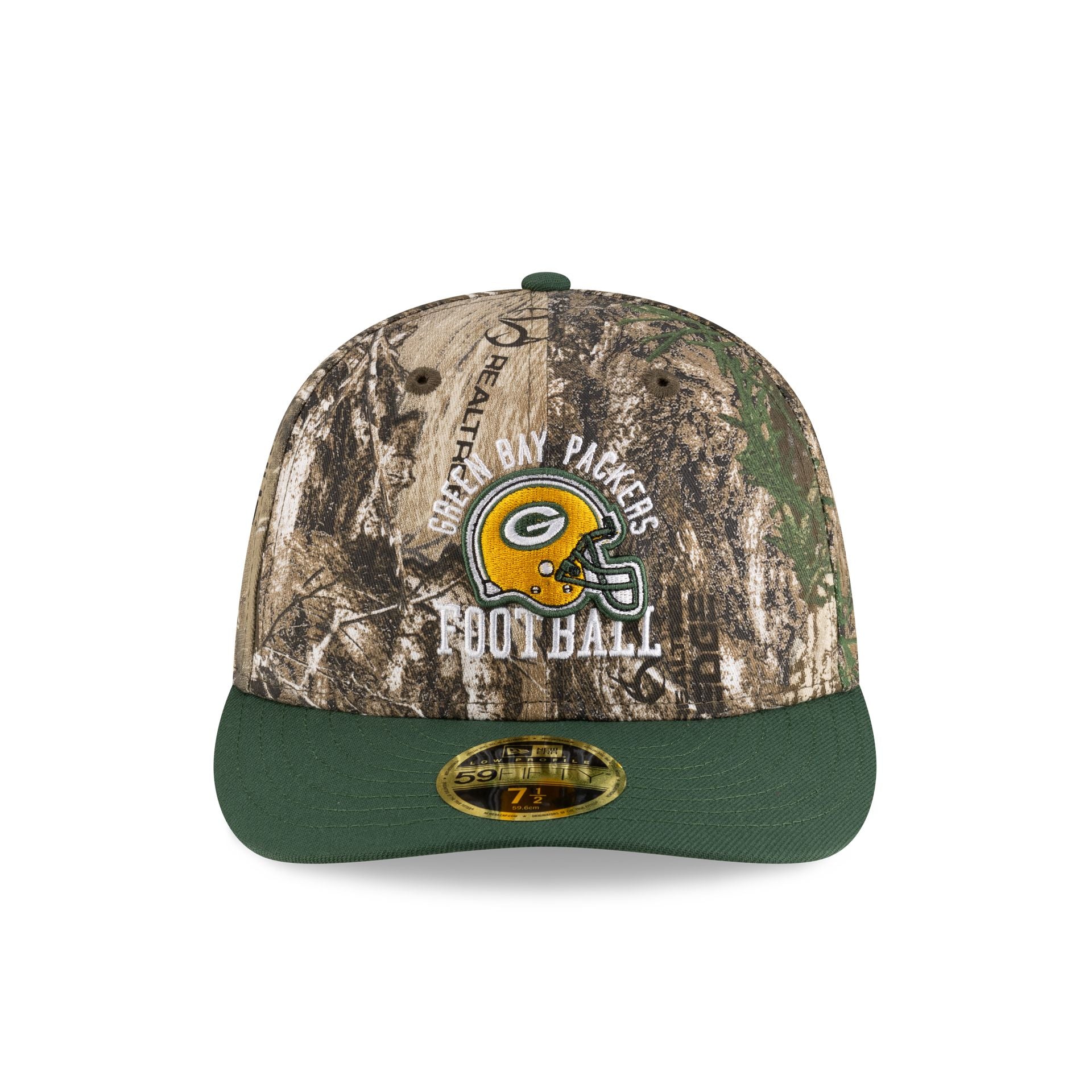 Just Caps Realtree Green Bay Packers Low Profile 59FIFTY Fitted Hat - Image 2