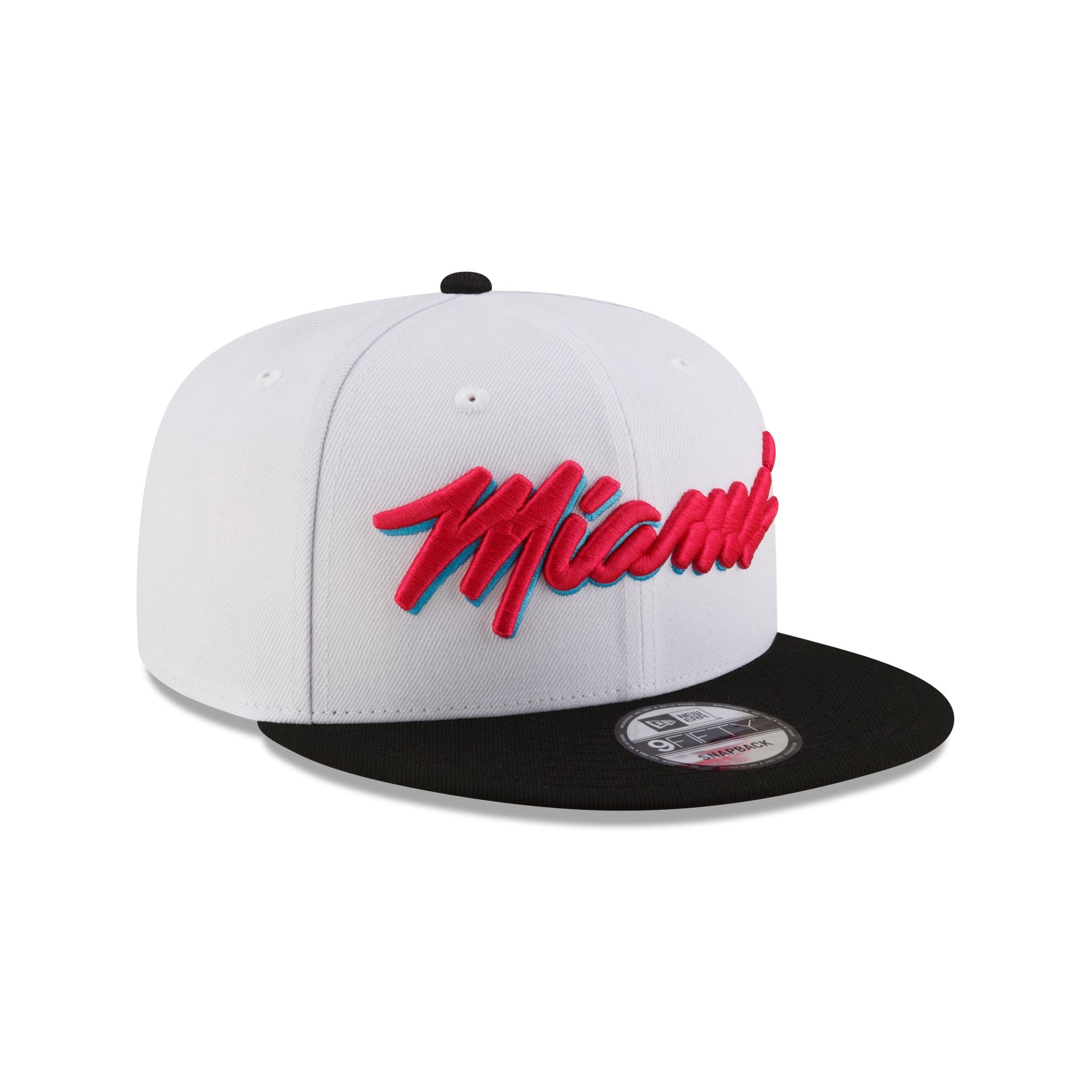 Tyler Herro x Miami Heat Optic White 9FIFTY Snapback Hat - Image 3