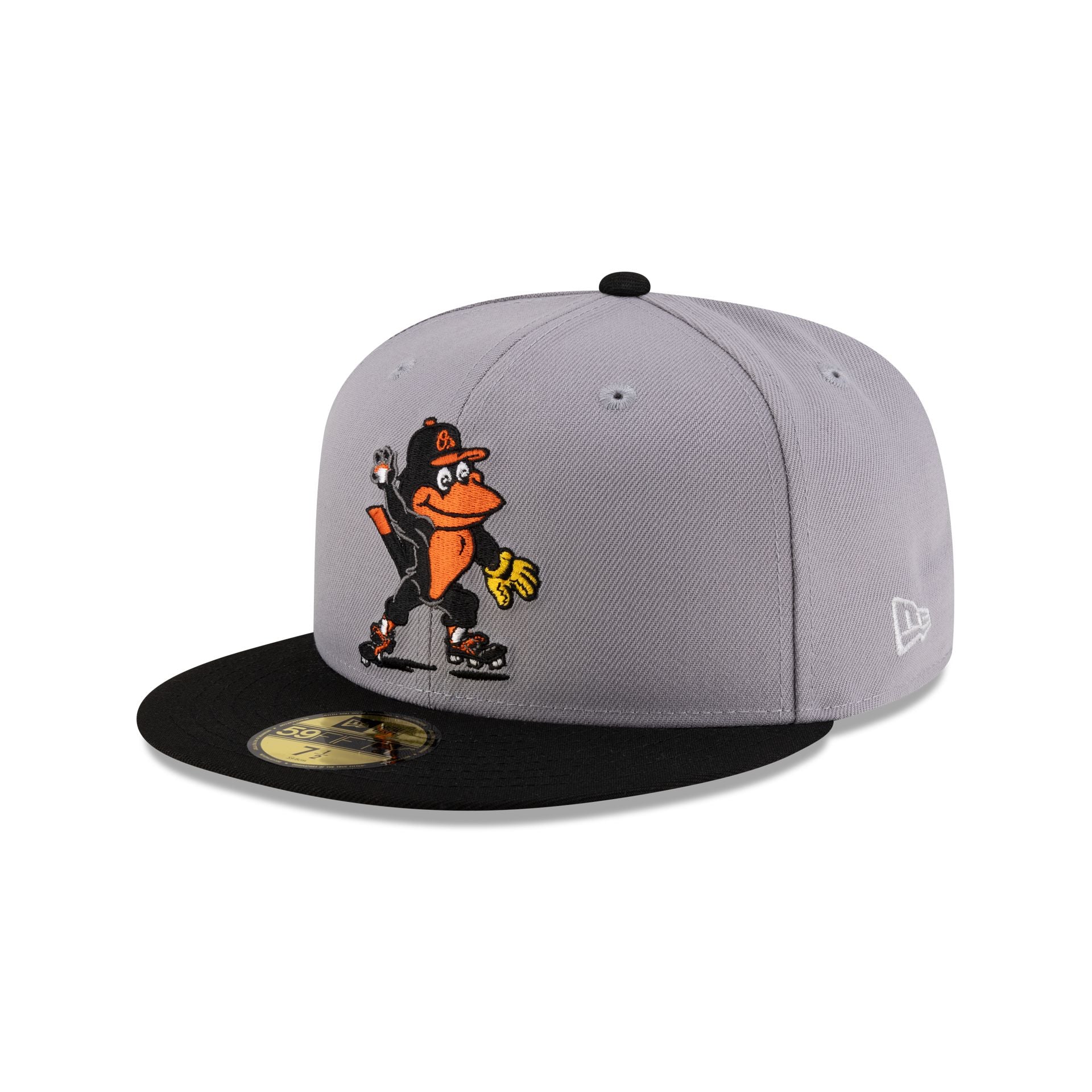Baltimore Orioles Mascot Gray 59FIFTY Fitted Hat - Image 3