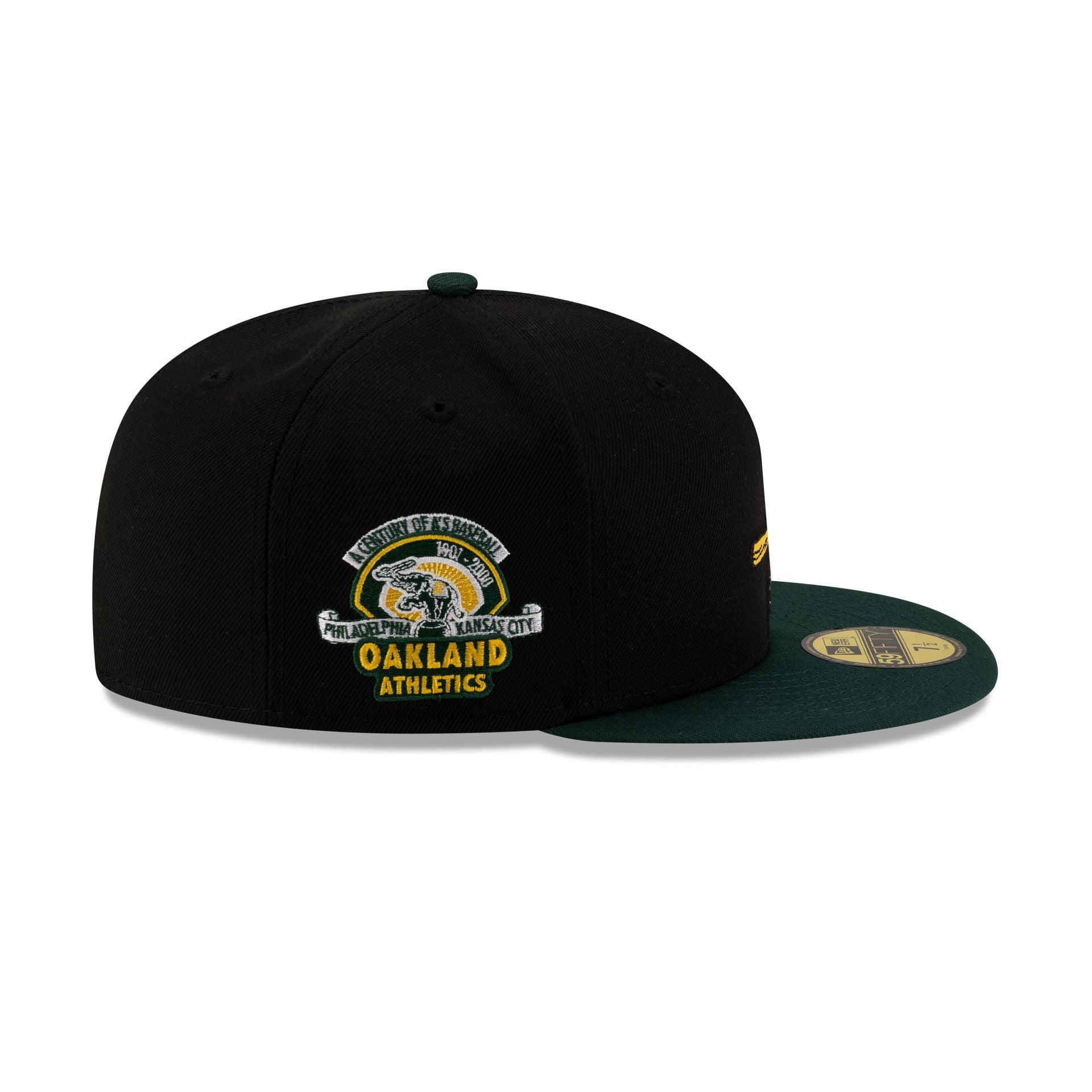 Athletics Mascot Black 59FIFTY Fitted Hat - Image 4