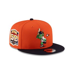 Houston Astros Mascot Orange 9FIFTY Snapback Hat