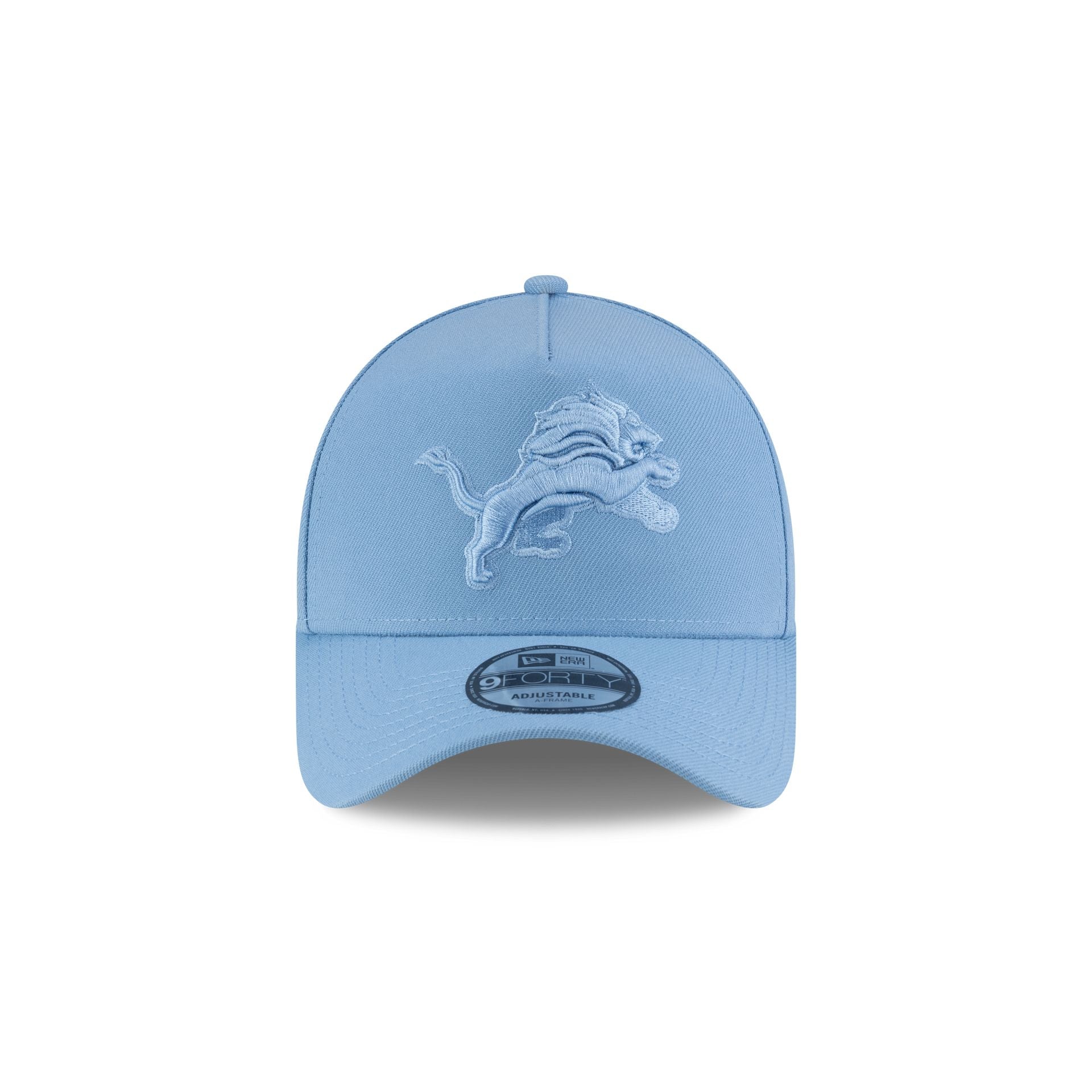 Detroit Lions Sky Blue 9FORTY A-Frame Snapback Hat - Image 2