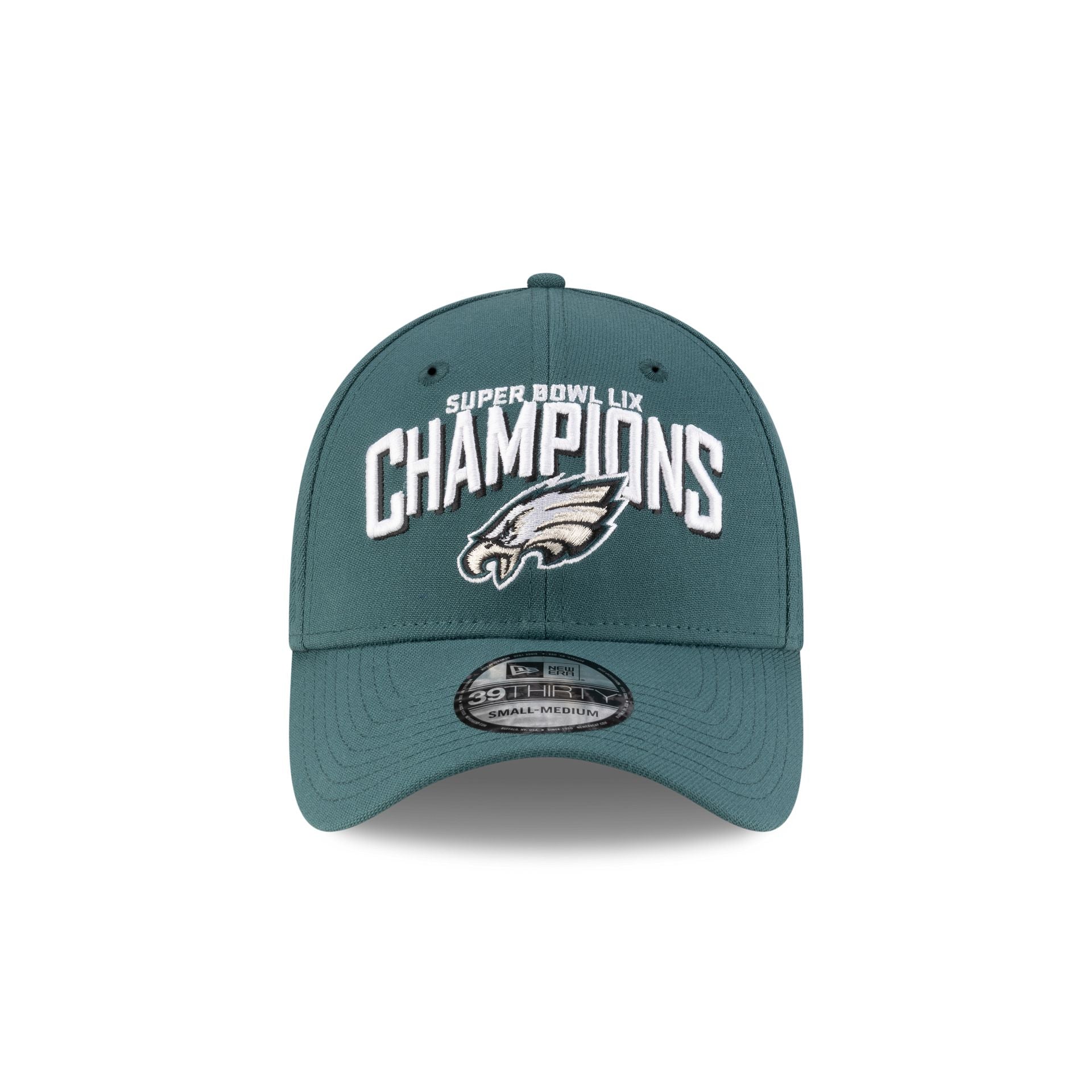 Philadelphia Eagles Super Bowl LIX Champions 39THIRTY Stretch Fit Hat - Image 2