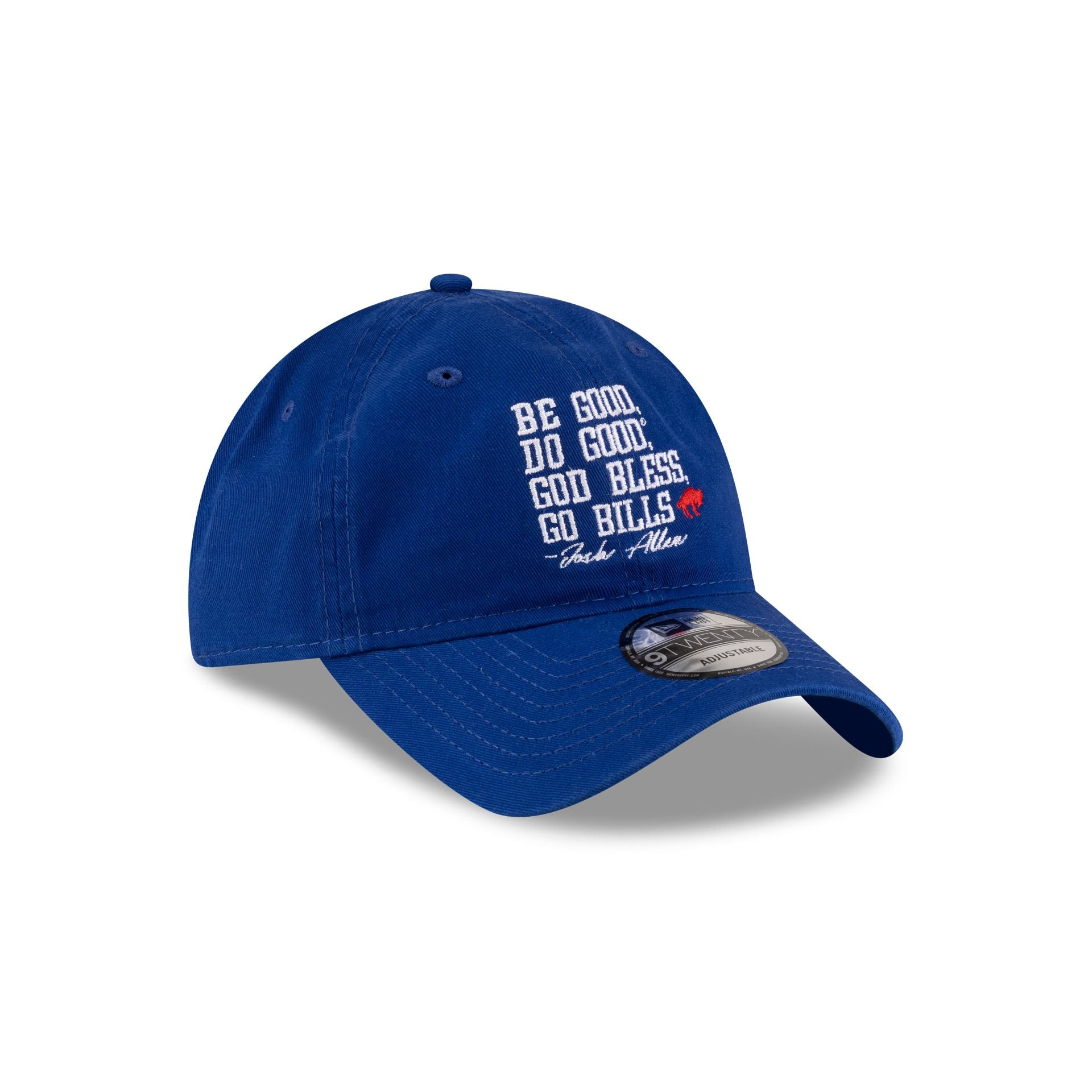 Josh Allen Be Good. Do Good Stacked 9TWENTY Adjustable Hat - Image 3