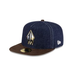 Sugar Land Space Cowboys Houston Pack Denim 59FIFTY A-Frame Fitted Hat