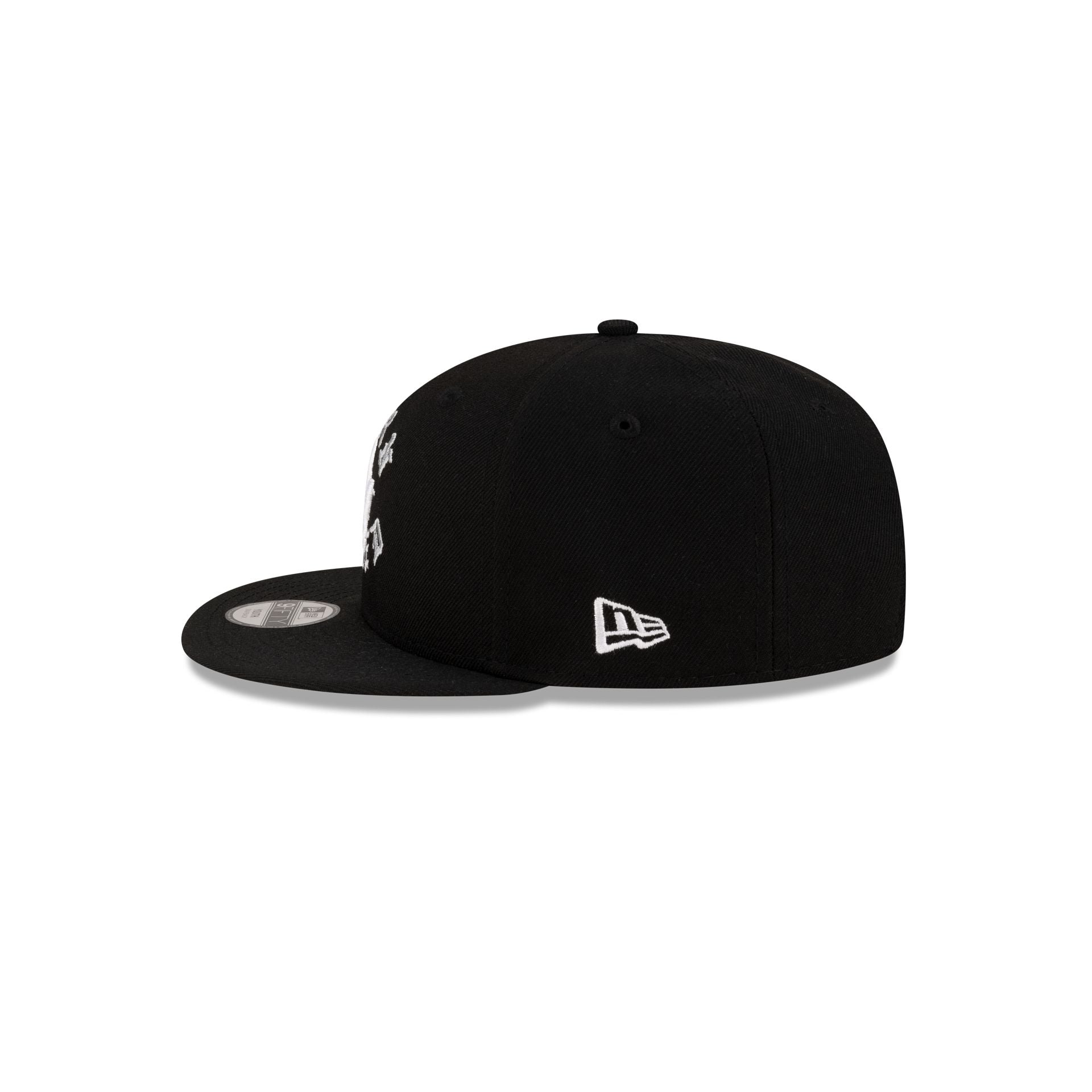 Born x Raised x Los Angeles Dodgers World Series Champions Kids Black 9FIFTY Snapback Hat - Image 5