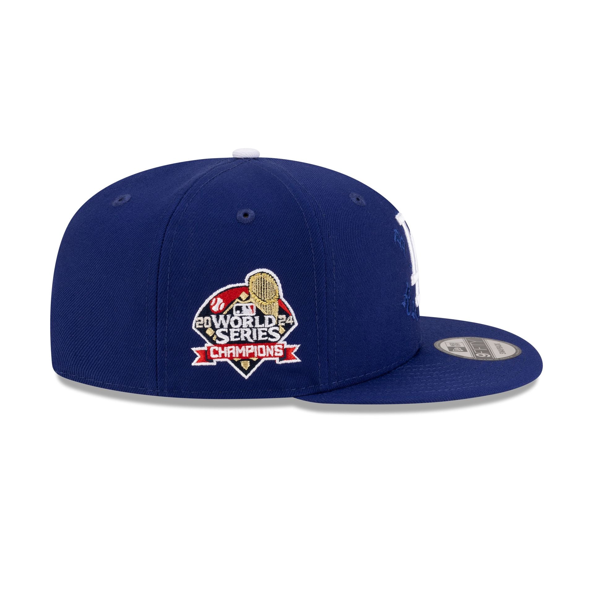 Born x Raised x Los Angeles Dodgers World Series Champions 9FIFTY Snapback Hat - Image 4