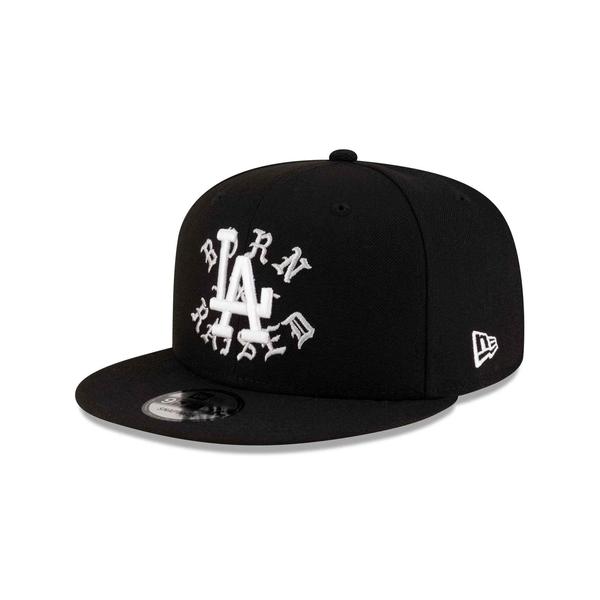 Born x Raised x Los Angeles Dodgers World Series Champions Black 9FIFTY Snapback Hat - Image 3