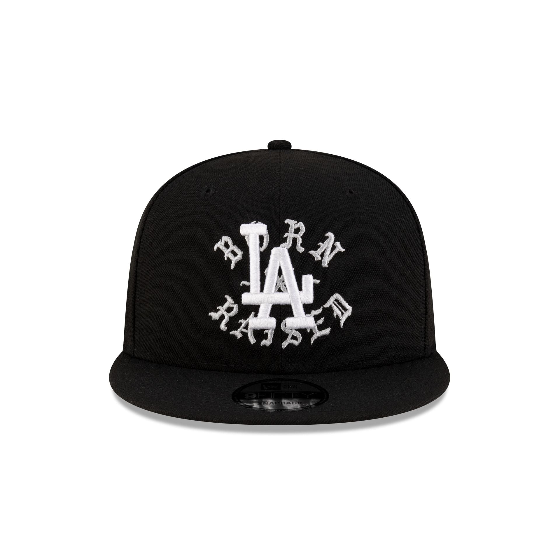 Born x Raised x Los Angeles Dodgers World Series Champions Black 9FIFTY Snapback Hat - Image 2