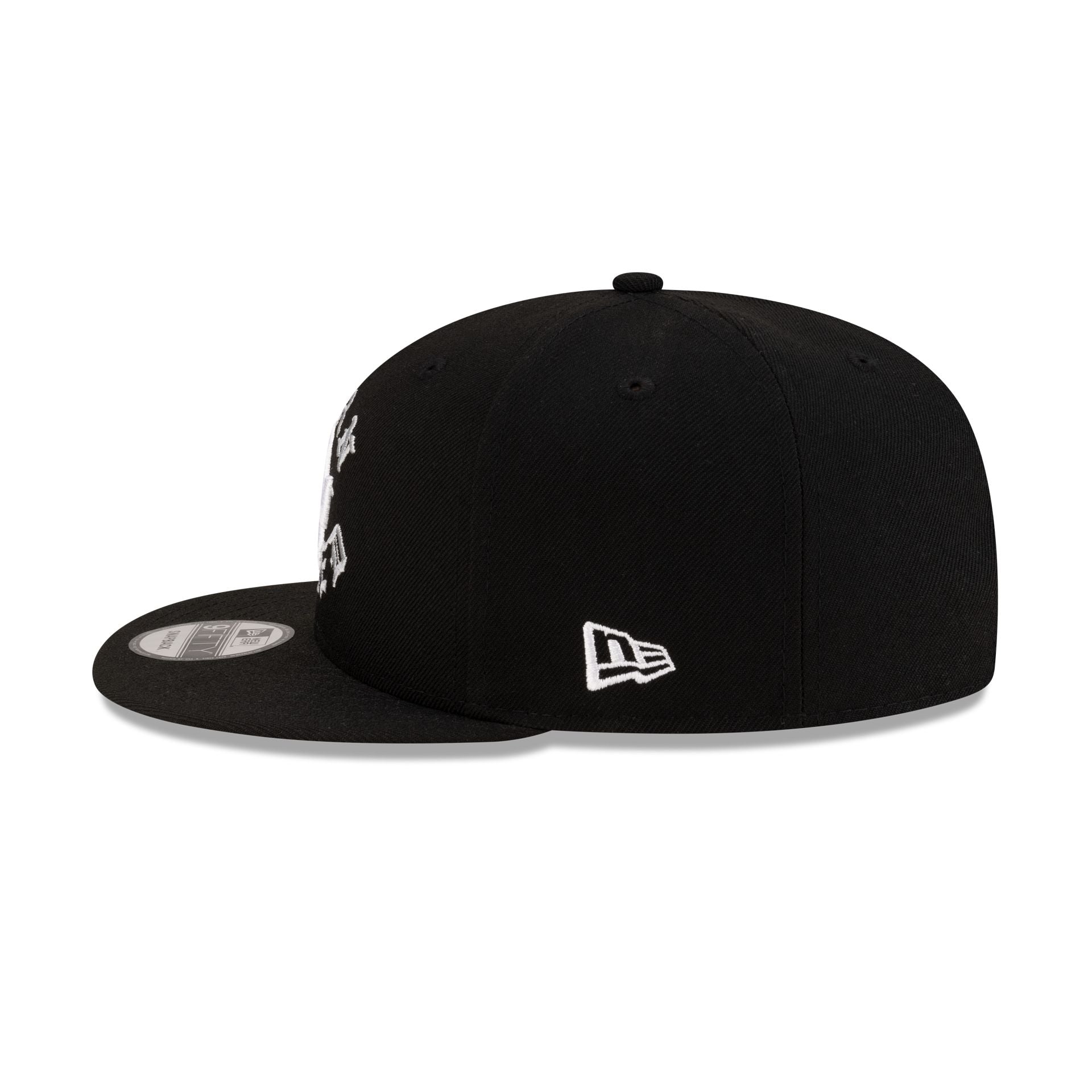Born x Raised x Los Angeles Dodgers World Series Champions Black 9FIFTY Snapback Hat - Image 5