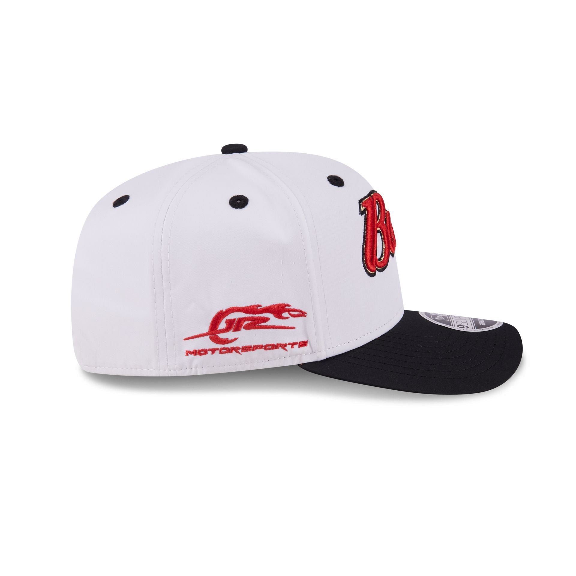 Dale Earnhardt Jr. x Budweiser White 9SEVENTY Stretch-Snap Hat - Image 4