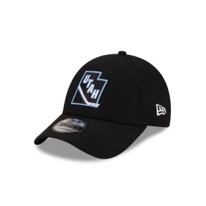 Utah Mammoth Black State 9FORTY Snapback Hat