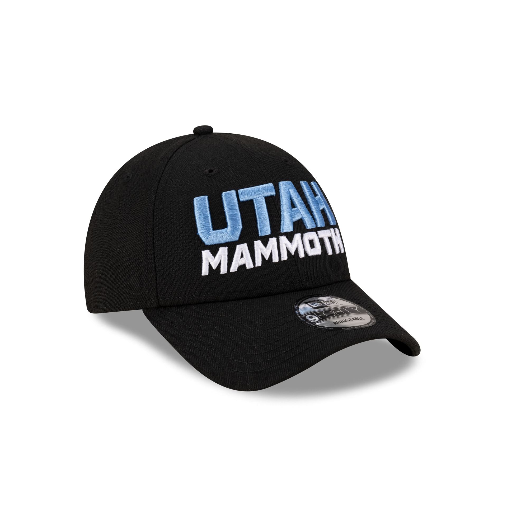 Utah Mammoth Black Stack 9FORTY Snapback Hat - Image 3