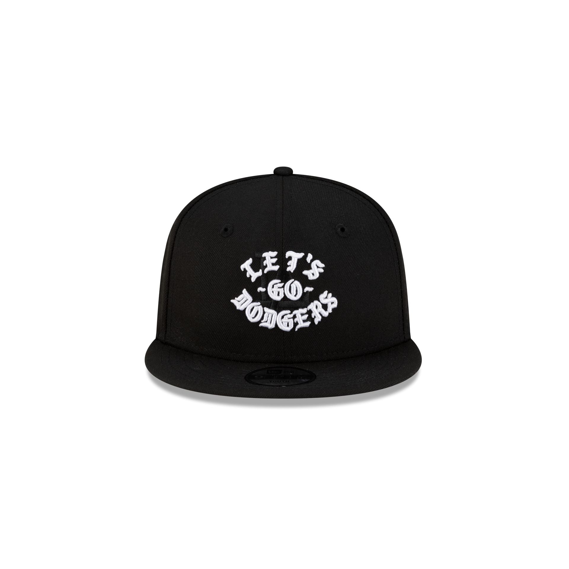 Born x Raised x Los Angeles Dodgers Let's Go World Series Kids Black 9FIFTY Snapback Hat - Image 2
