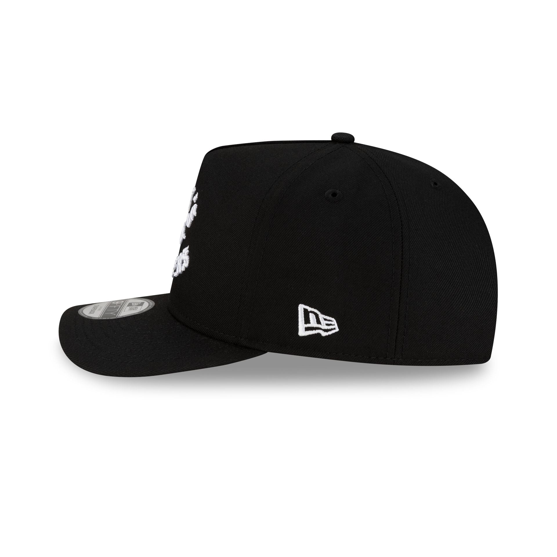 Born x Raised x Los Angeles Dodgers Let's Go World Series Black 9FIFTY A-Frame Snapback Hat - Image 5