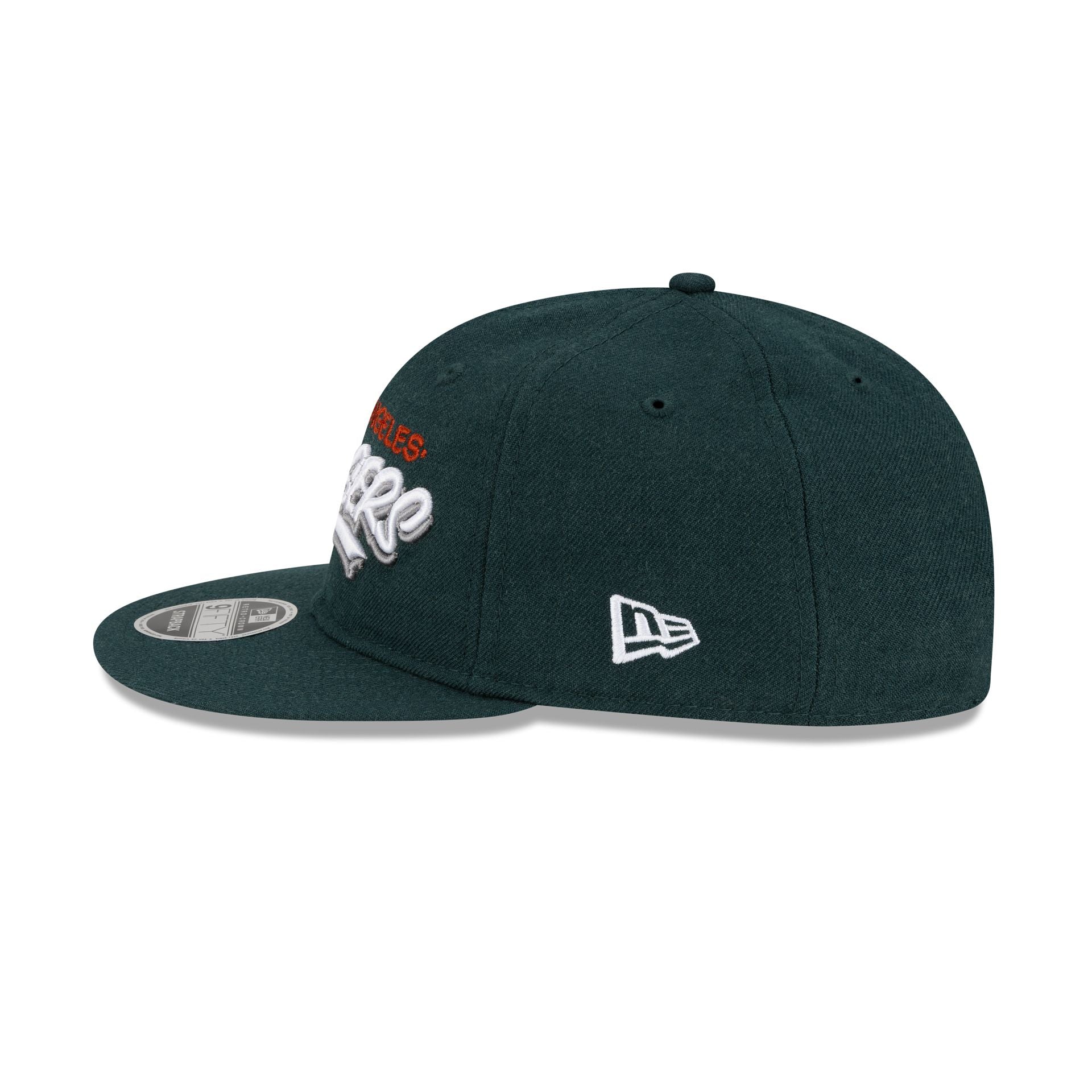 Born x Raised x Los Angeles Dodgers Sign Green Wool Retro Crown 9FIFTY Adjustable Hat - Image 5