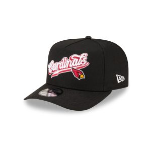 Born x Raised x Arizona Cardinals Script Black 9FIFTY A-Frame Snapback Hat