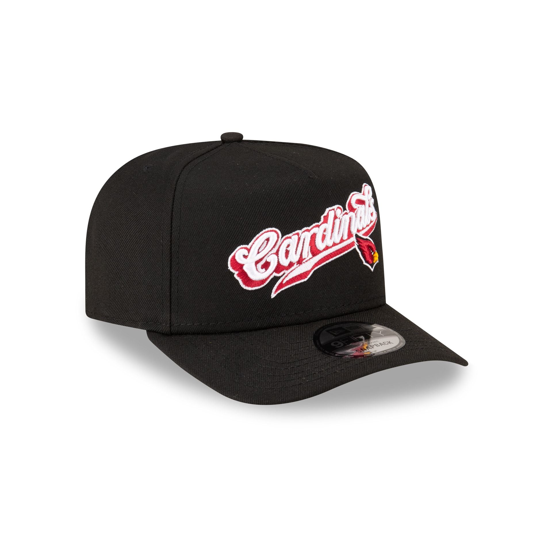 Born x Raised x Arizona Cardinals Script Black 9FIFTY A-Frame Snapback Hat - Image 3