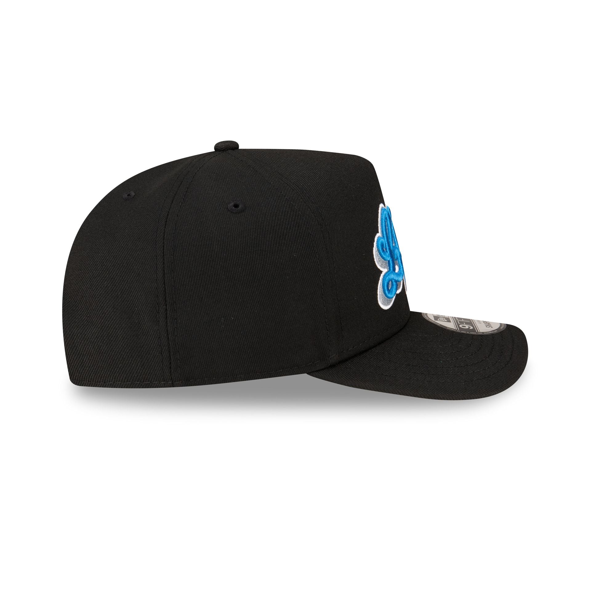 Born x Raised x Detroit Lions Script Black 9FIFTY A-Frame Snapback Hat - Image 5