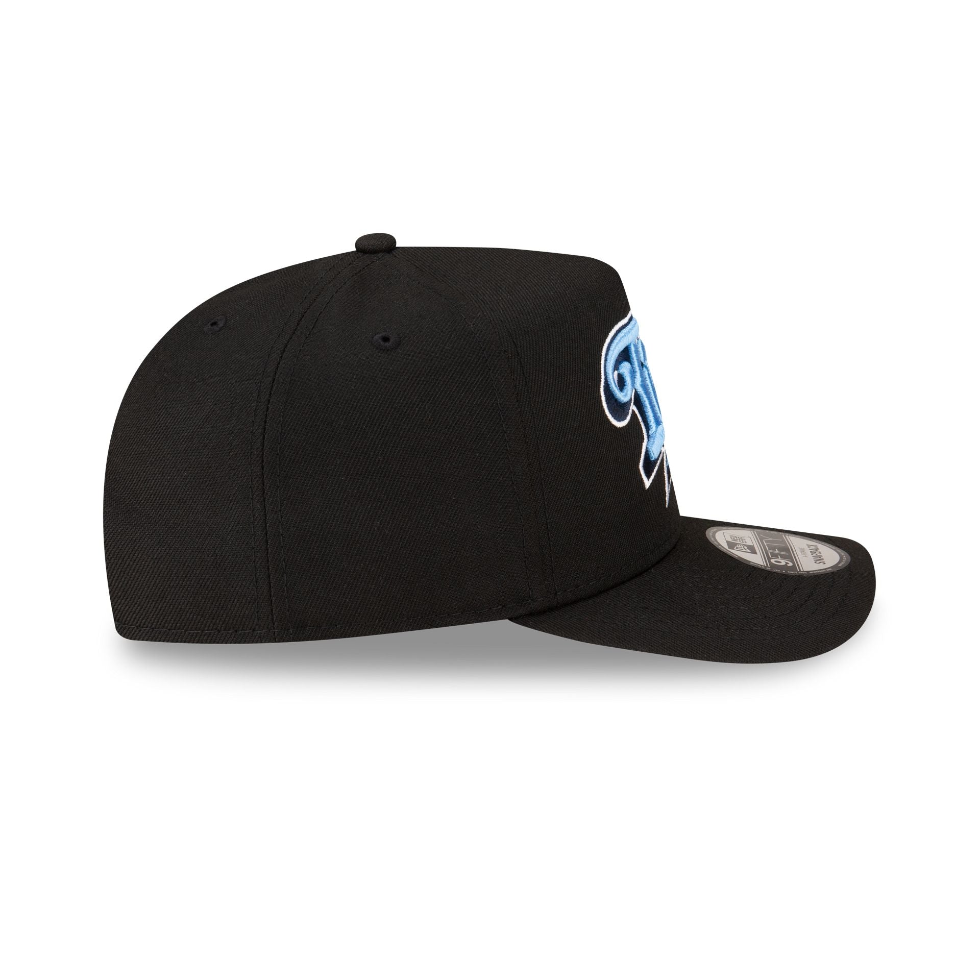 Born x Raised x Tennessee Titans Script Black 9FIFTY A-Frame Snapback Hat - Image 5