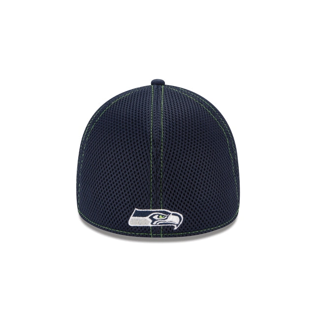 Seattle Seahawks Neo 39THIRTY Stretch Fit Hat - Image 4