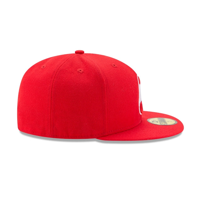 Atlanta Hawks Team Color 59FIFTY Fitted Hat - Image 6