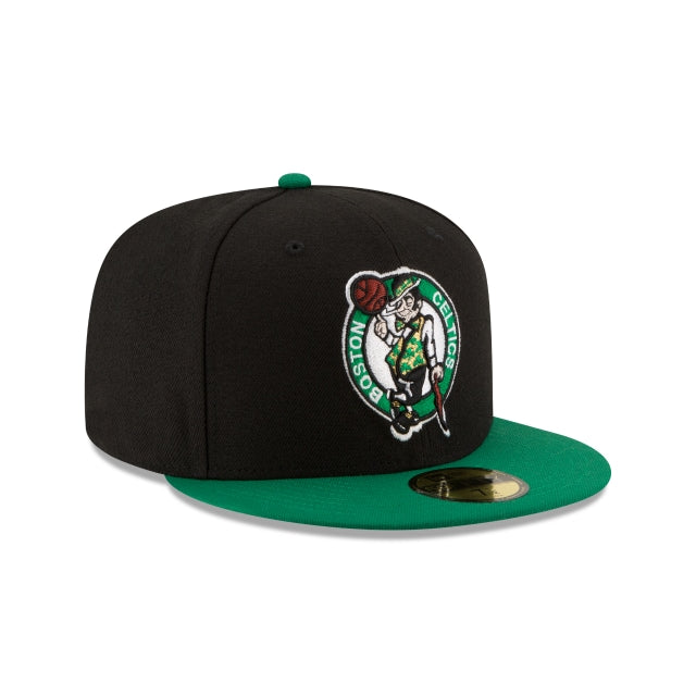 Boston Celtics 2Tone Black 59FIFTY Fitted Hat - Image 3