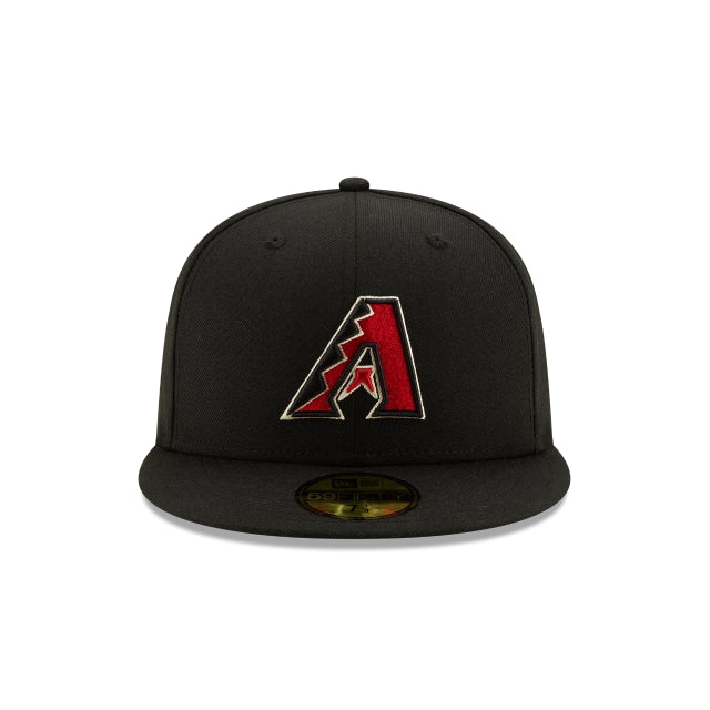 Arizona Diamondbacks Authentic Collection Black 59FIFTY Fitted Hat - Image 2