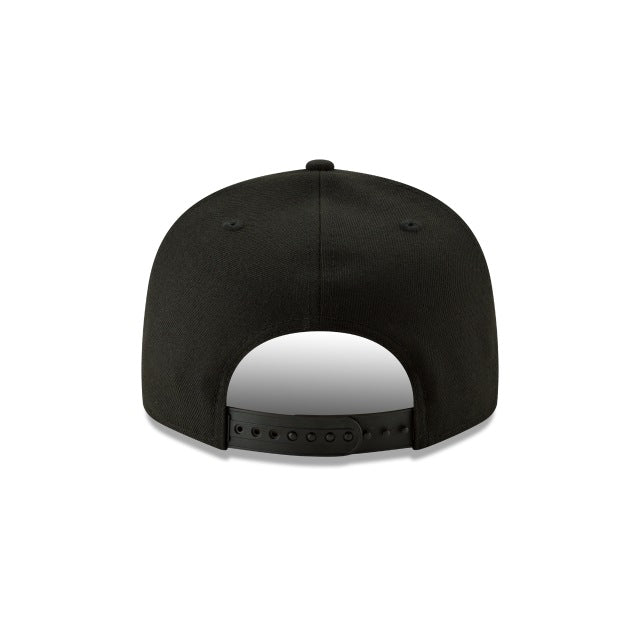 New York Giants Basic Black On Black 9FIFTY Snapback Hat - Image 4