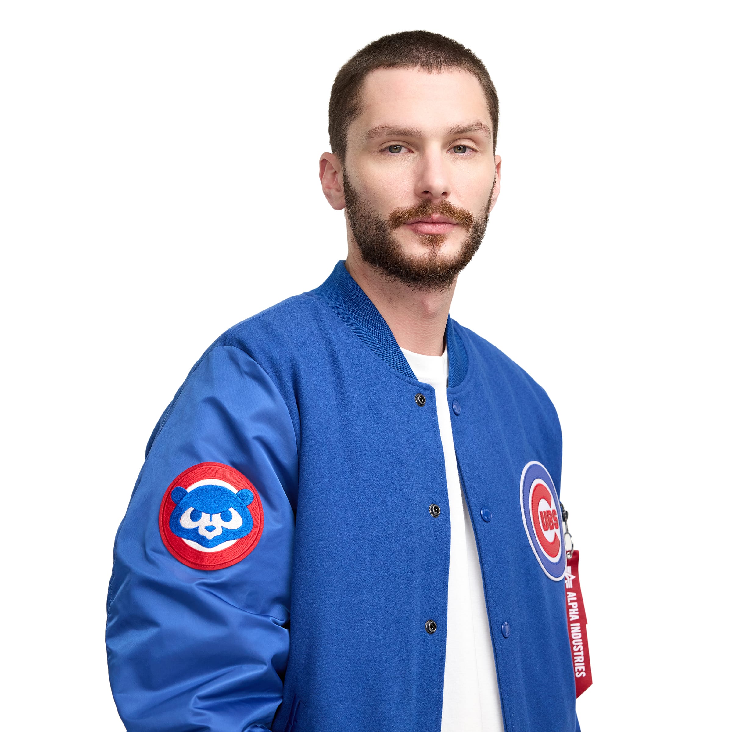 Alpha Industries x Chicago White Sox MA-1 Wool Varsity Jacket - Image 2