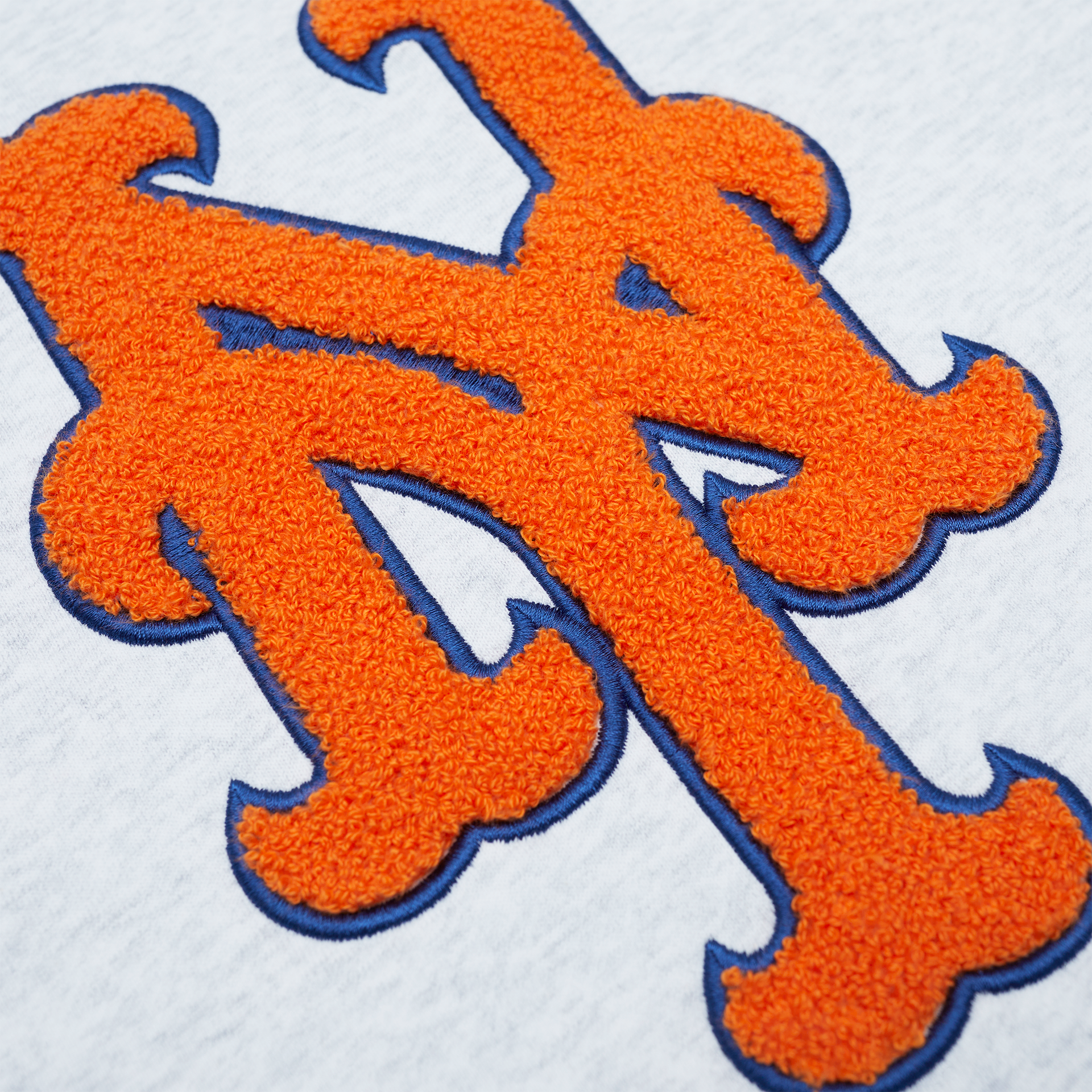 New York or Nowhere x New York Mets White Full-Zip Hoodie - Image 4