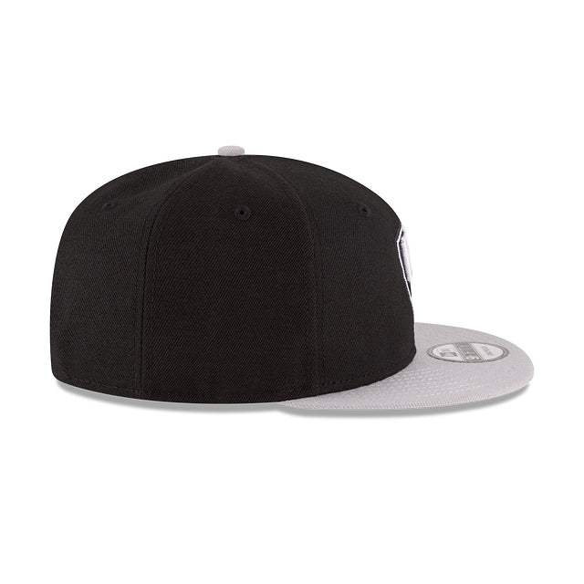 Brooklyn Nets Two Tone 9FIFTY Snapback Hat - Image 6